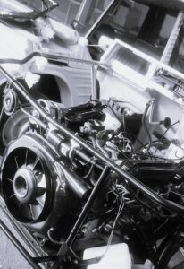 Montage d'une Citroën Méhari et son moteur AK