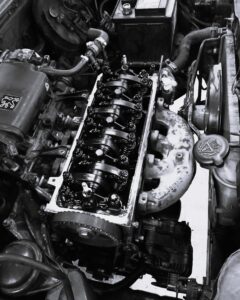 Distribution à culbuteurs du moteur TU3JP